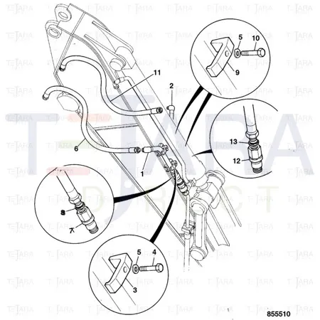JCB Part No.# 816/80010, PLUG - JCB Spare Parts