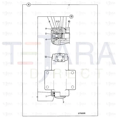 JCB Part No.# 6900/0451, KIT-SEAL - JCB Spare Parts