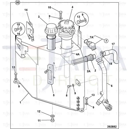 JCB Part No.# 126/00104, SEAL KIT - JCB Spare Parts