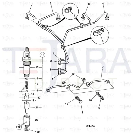 JCB Part No.# 02/291143, BOLT - JCB Spare Parts