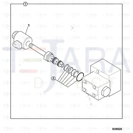 JCB Part No.# 25/223734, COIL - JCB Spare Parts