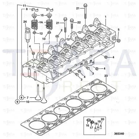 JCB Part No.# 02/910106, SPRING - JCB Spare Parts