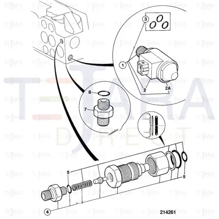JCB Part No.# 25/974641, KIT-REPAIR - JCB Spare Parts