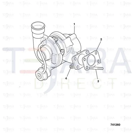JCB Part No.# 02/291245, STUD - JCB Spare Parts