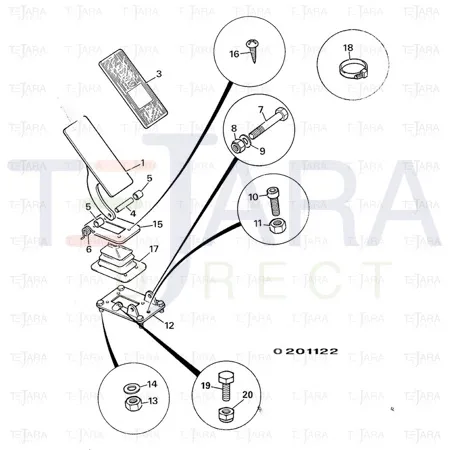 JCB Part No.# 265/00172, BOOT - JCB Spare Parts