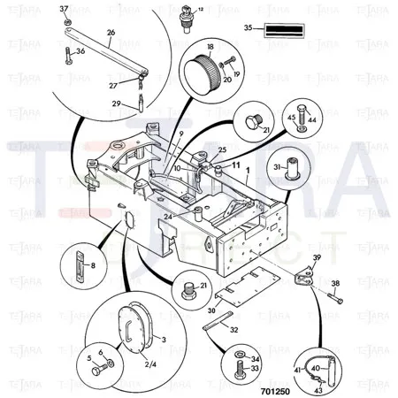 JCB Part No.# 332/P3040, BREATHER - JCB Spare Parts