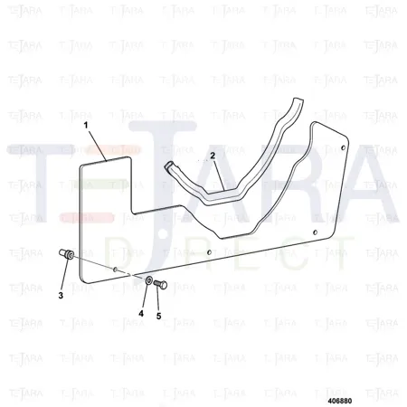 JCB Part No.# 331/53829, SIDE PANEL - JCB Spare Parts
