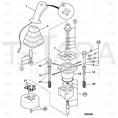 JCB Part No.# 25/220690, KIT SEAL - JCB Spare Parts