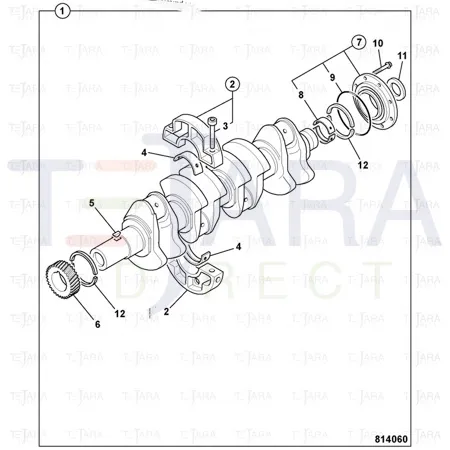 JCB Part No.# 02/940035, Washer thrust - JCB Spare Parts