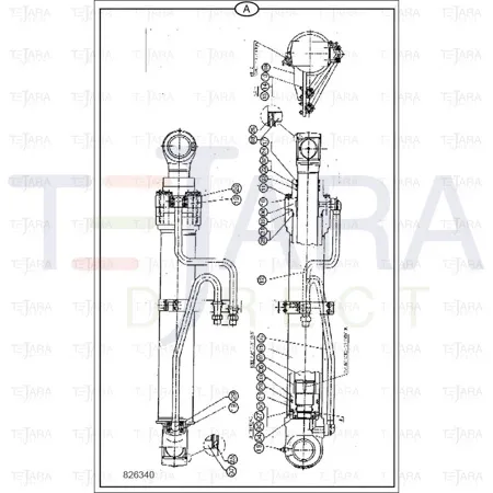 JCB Part No.# 550/41919, Nipple Grease - JCB Spare Parts