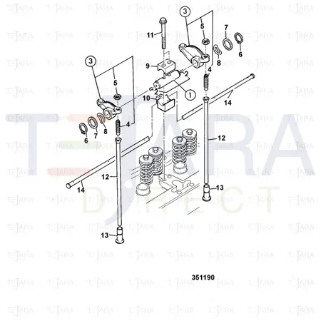 JCB Part No.# 02/910625, Washer plain - JCB Spare Parts