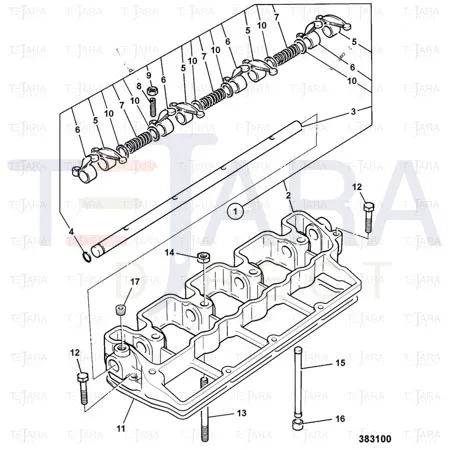 JCB Part No.# 02/634116, NUT - JCB Spare Parts