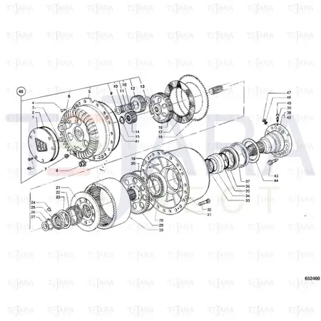 JCB Part No.# 10/300378, Plate pressure - JCB Spare Parts
