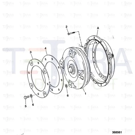 JCB Part No.# 04/600670, PLATE - JCB Spare Parts