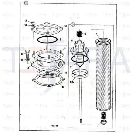 JCB Part No.# 581/07001, SEAL - JCB Spare Parts