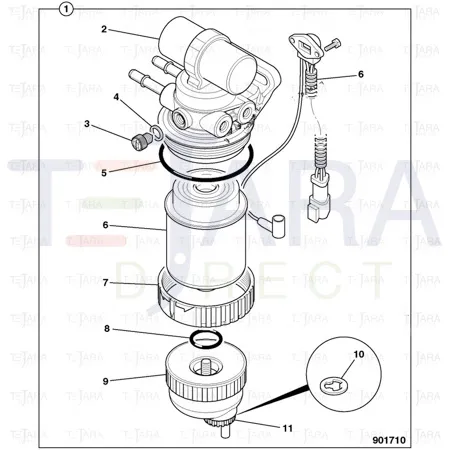JCB Part No.# 32/926043, Washer wif seal - JCB Spare Parts