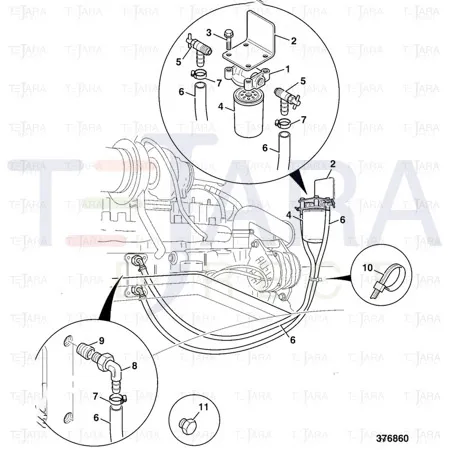 JCB Part No.# 02/910485, ELEMENT ANTI-CORRO - JCB Spare Parts