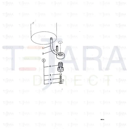 JCB Part No.# 02/200098, SPRING - JCB Spare Parts