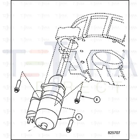 JCB Part No.# 332/Y3346, MOTOR  STARTING - JCB Spare Parts
