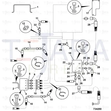 JCB Part No.# 892/00255, TESTPOINT - JCB Spare Parts