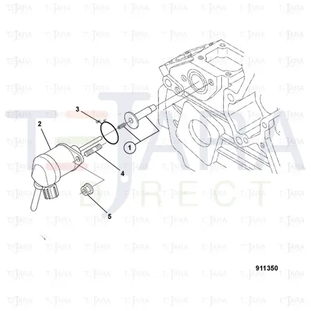 JCB Part No.# 02/601119, Solenoid Assy - JCB Spare Parts