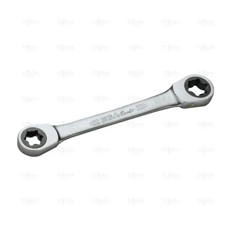 WRENCH E-TORX E22 X E24 MASTERGEAR MIRROR POLISHED CHROME PLATING - EGA Master