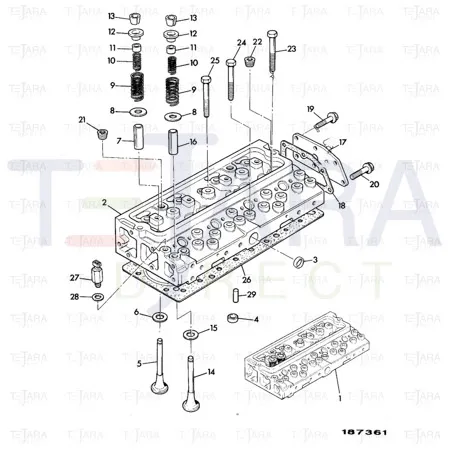 JCB Part No.# 02/200866, INSERT - JCB Spare Parts