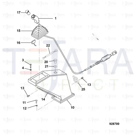 JCB Part No.# 7240/71103, SWITCH-NEUTRAL - JCB Spare Parts