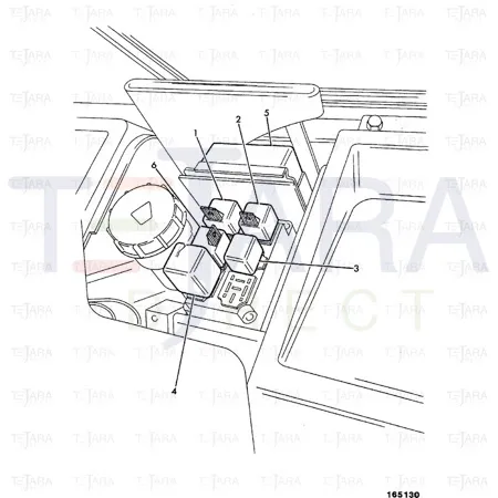 JCB Part No.# 704/10000, BUZZER - JCB Spare Parts