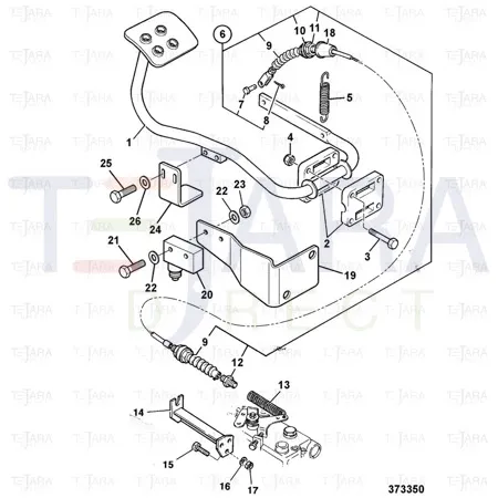 JCB Part No.# 814/10106, SPRING THROTTLE OVERLOAD - JCB Spare Parts