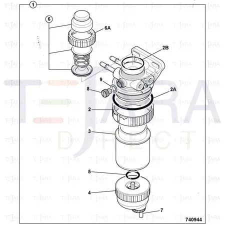 JCB Part No.# 32/925733, SEAL - JCB Spare Parts