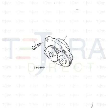 JCB Part No.# 02/912577, Pump - JCB Spare Parts