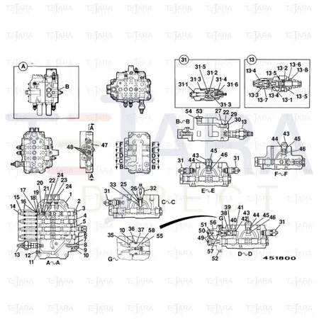 JCB Part No.# LBC0096, O RING - JCB Spare Parts