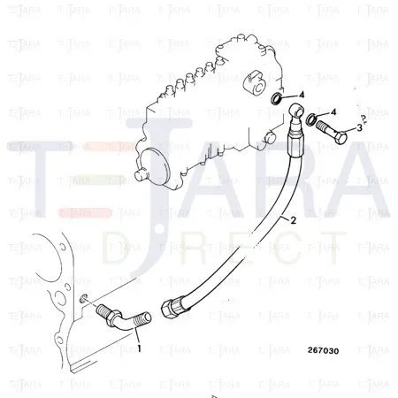JCB Part No.# 02/910237, WASHER - JCB Spare Parts