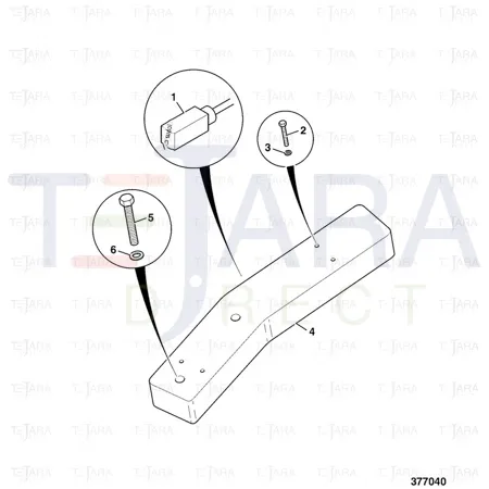JCB Part No.# 332/F2906, PROXIMITY SWITCH - JCB Spare Parts