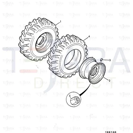 JCB Part No.# 41/922904, Plate locking - JCB Spare Parts