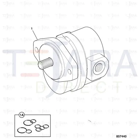 JCB Part No.# 998/11295, KIT SEAL - JCB Spare Parts