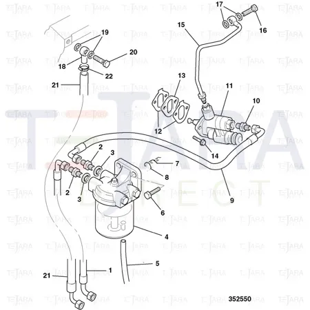 JCB Part No.# 02/910910, GASKET - JCB Spare Parts