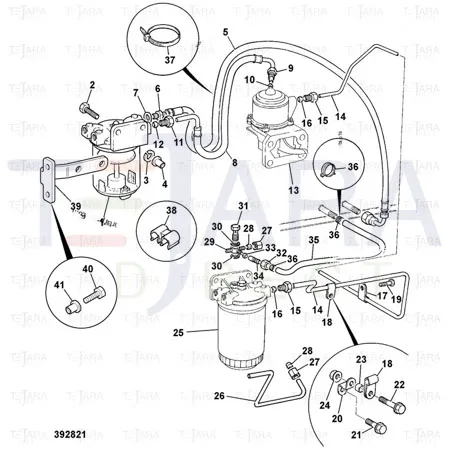 JCB Part No.# 02/201838, CONNECTOR BANJO - JCB Spare Parts