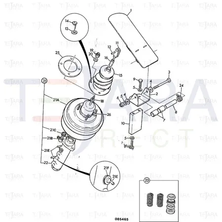 JCB Part No.# 15/901402, SEAL - JCB Spare Parts