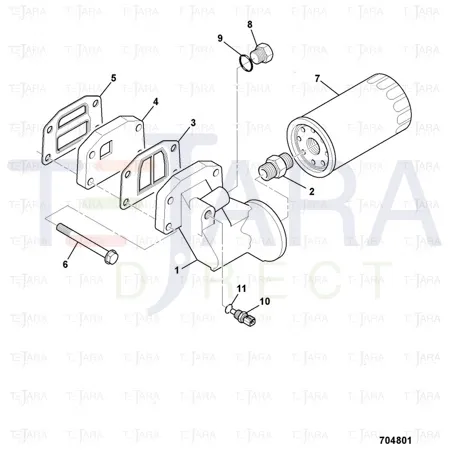 JCB Part No.# 02/203057, GASKET - JCB Spare Parts