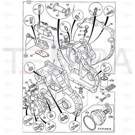 JCB Part No.# 1315/0207Z, SET SCREW M6x25 - JCB Spare Parts