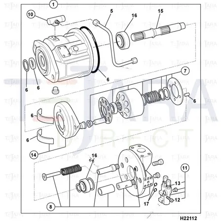 JCB Part No.# 20/902618, O RING - JCB Spare Parts