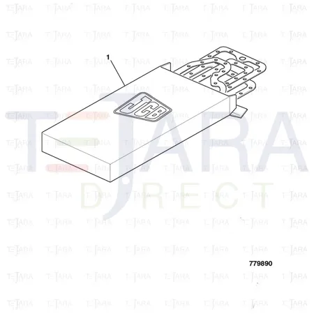 JCB Part No.# 02/911169, GASKET - JCB Spare Parts