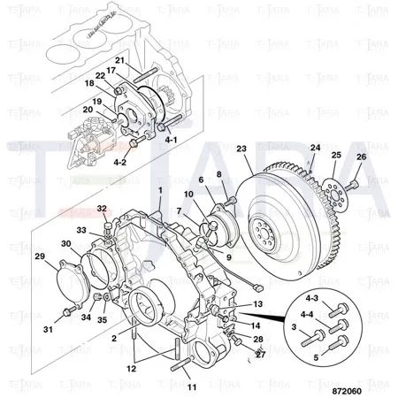 JCB Part No.# 02/802206, Bolt - JCB Spare Parts