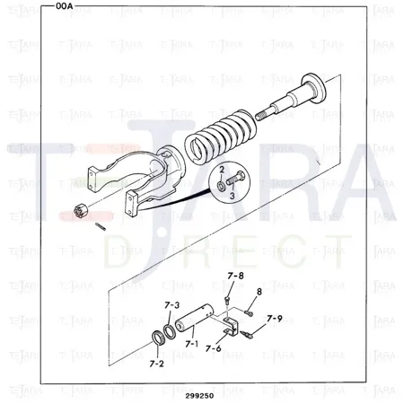 JCB Part No.# JRA0231, SEAL - JCB Spare Parts