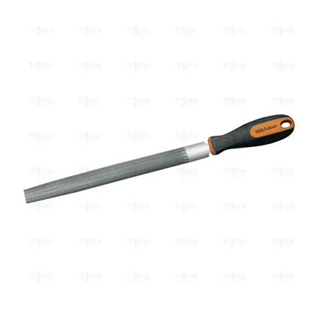 HALF ROUND FILE 14" (SMOOTH) WITH HANDLE - EGA Master