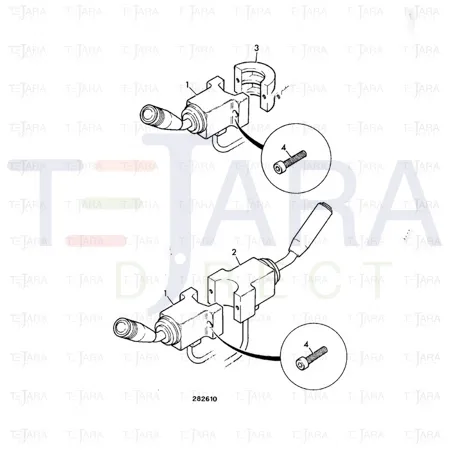 JCB Part No.# 701/70700, SWITCH COLUMN - JCB Spare Parts
