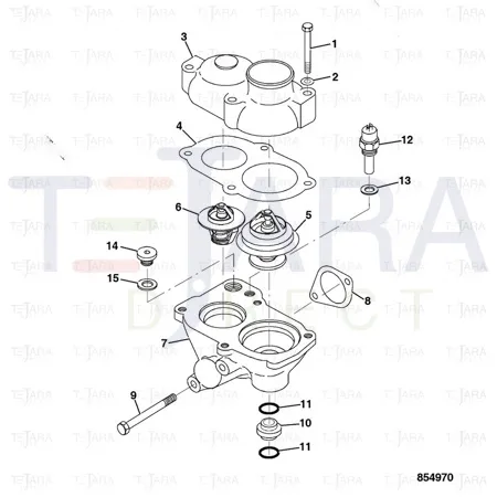 JCB Part No.# 02/950423, O Ring - JCB Spare Parts
