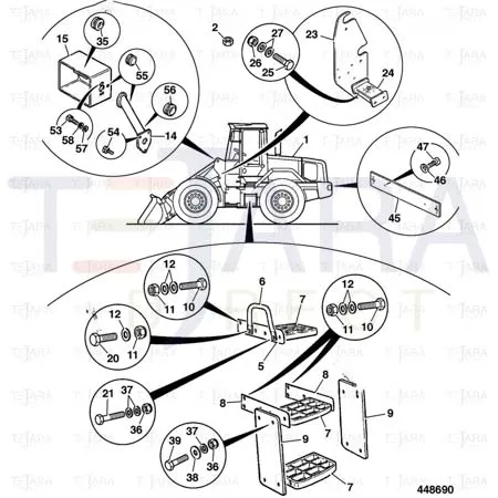 JCB Part No.# 331/22800, STEP  540-170 - JCB Spare Parts